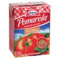 Salsa de tomate, con callampas, tetra 213 g. $ 2.150 por kilo Marca: POMAROLA